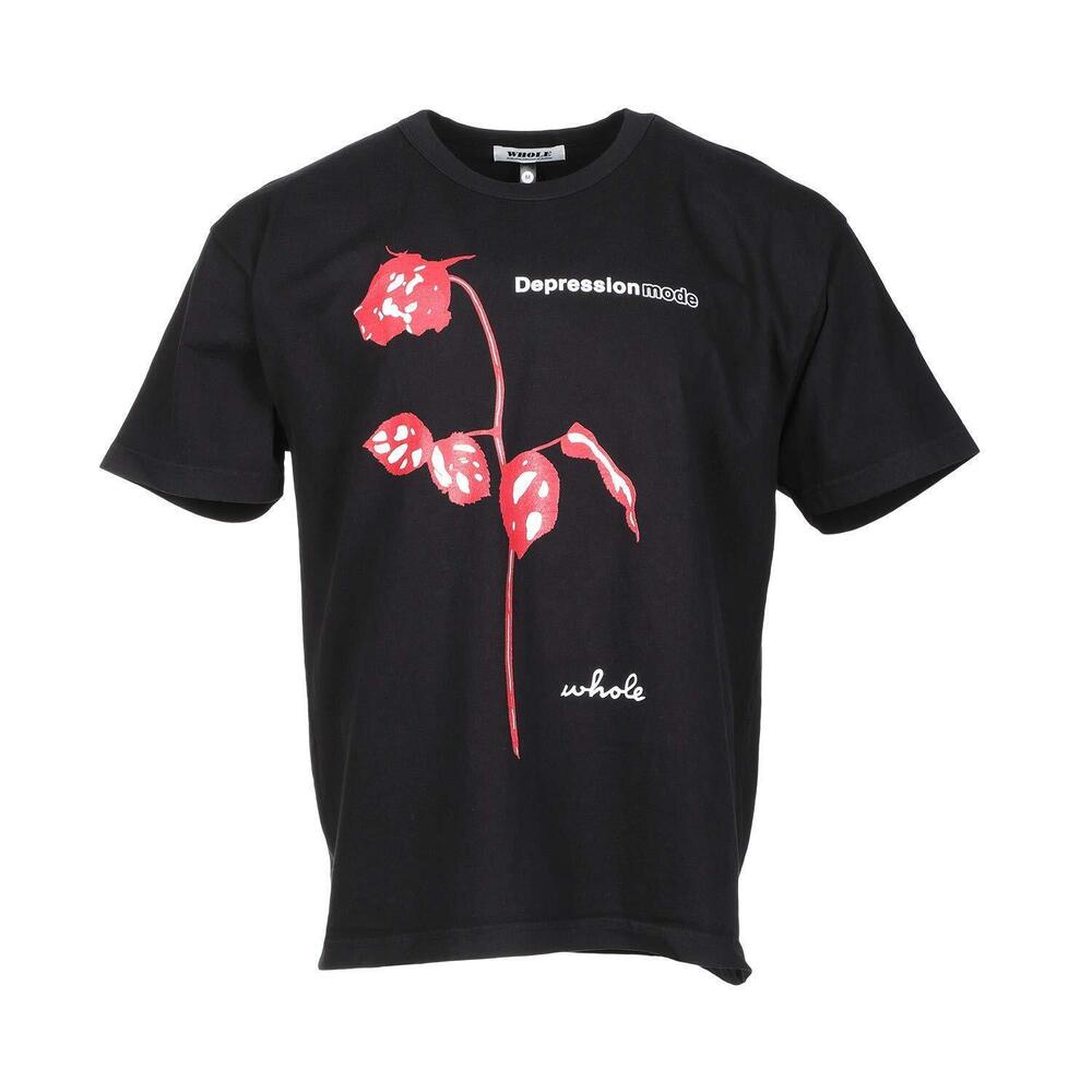 Whole Bipolar Short Sleeve Crew Tee Black MD